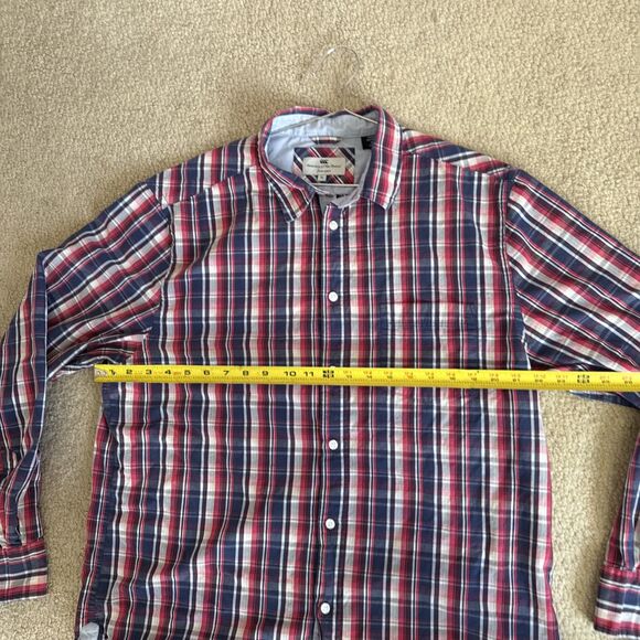 Canterbury of New Zealand Plaid Button Up Long Cotton Sleeve Shirt | Mens XL - Picture 3 of 9